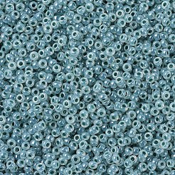 MIYUKIラウンドロカイユビーズ  日本製シードビーズ  (rr521) ユーカリ セイロン  11/0  2x1.3mm  穴：0.8mm  約5500個/50g&nbsp;SEED-X0054-RR0521