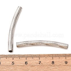 304ステンレスチューブビーズ  ステンレス鋼色  40x6x4mm  穴：2.8mm&nbsp;SA-CBA4D96-15G-P