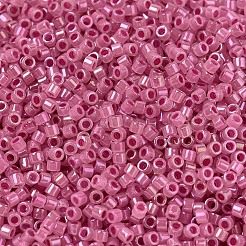 MIYUKIデリカビーズ  シリンダー  日本製シードビーズ  11/0  （db1742)ローズライニングオパールab  1.3x1.6mm  穴：0.8mm  約20000個/袋  100 G /袋&nbsp;SEED-J020-DB1742
