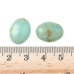 天然アフリカ産ターコイズ（ジャスパー）カボション  オーバル  16.5x12~12.5x5.5mm&nbsp;G-S398-02C