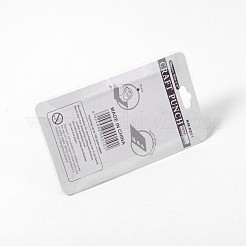 スクラップブック&ペーパークラフト用品ミニサイズプラスチック製穴あけパンチセット  フットプリント  ランダムな色  33x26x31mm&nbsp;AJEW-F003-12A