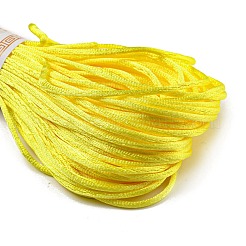 ポリエステル刺繍糸  クロスステッチの糸  きいろ  1.5mm  20 M /バンドル&nbsp;OCOR-C005-A09