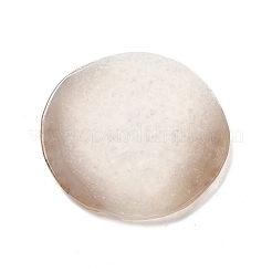 天然瑪瑙のホームディスプレイの装飾  オーバル  58~78x52~58x5~6mm&nbsp;G-G986-01