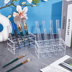 長方形アクリル試験遠心チューブラック  ラボ用品  科学実験用  透明  150x75x74.5mm  内径：30mm&nbsp;ODIS-WH0061-93