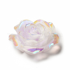 蓄光樹脂カボション  ABカラー  花  アザミ  30.5x30.5x11mm&nbsp;CRES-D005-C06
