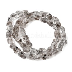 天然ハーキマーダイヤモンドビーズ連売り  ナゲット  7~15x5~7x5~7mm  穴：1mm  約37~41個/連  15.43~15.94''（39.2~40.5センチメートル）&nbsp;GG-CBA8084-02