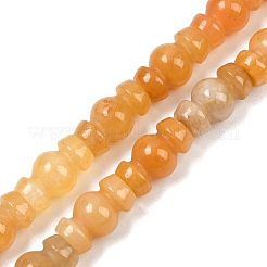 天然石トパーズ翡翠ビーズ連売り  花瓶の形  14x8mm  穴：1mm  約28~29個/連  15.24''~15.43''（38.7~39.2センチメートル）&nbsp;G-P595-B03-01