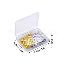 チベット風合金ハートチャーム  ミックスカラー  8x7x2.5mm  穴：2mm  180個/箱&nbsp;PALLOY-PH0005-64