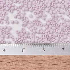 MIYUKIデリカビーズ  シリンダー  日本製シードビーズ  11/0  （db1514)マット不透明な淡いバラ  1.3x1.6mm  穴：0.8mm  約2000PCS /ボトル  10 G /ボトル&nbsp;SEED-JP0008-DB1514