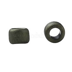 TOHOラウンドシードビーズ  日本製シードビーズ  （617)マットカラーダークオリーブ  15/0  1.5mm  穴：0.7mm  約3000個/10g&nbsp;X-SEED-TR15-0617