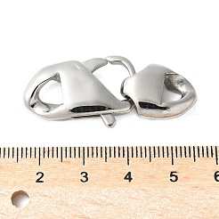 316サージカルステンレススチール製カニカン  ステンレス鋼色  41mm&nbsp;STAS-H234-10P-02