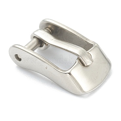 変色しない304ステンレススチール製腕時計ストラップバックル交換  ステンレス鋼色  13.5x8x4mm  ピン：1.5mm&nbsp;LS-STAS-J035-A