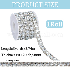 自己接着ガラスホットフィックスラインストーン  クリスタル  菱形  10x3mm&nbsp;DIY-WH20013-98A