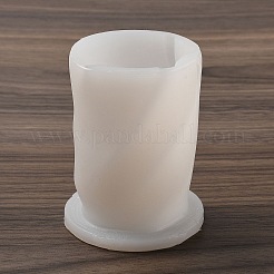 DIYキャンドルシリコンモールド  キャンドル作り用  柱  ホワイト  8.5x6.3cm  内径：5のCM&nbsp;LS-SIMO-C014-02H