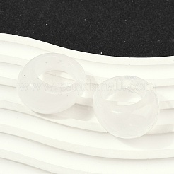男女兼用の天然水晶指輪  15.5mm  内径：18mm&nbsp;RJEW-C128-01D