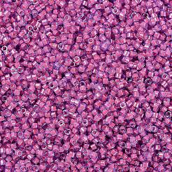 MIYUKIデリカビーズ  シリンダー  日本製シードビーズ  11/0  (db2048) ルミナスピンクタフィー  1.3x1.6mm  穴：0.8mm  約20000個/袋  100 G /袋&nbsp;SEED-J020-DB2048