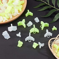 ABS プラスチック釣りフックボンネットトレブルフックカバー  標準フック用  ミックスカラー  16~28x15~29x10~16mm  穴：3.5~6.2mm  150個/セット&nbsp;KY-FH0001-01