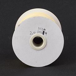 環境に優しい韓国のワックスポリエステルコード  トウモロコシの穂の黄色  2mm  約90ヤード/ロール（80メートル/ロール）&nbsp;YC-P002-2mm-1112
