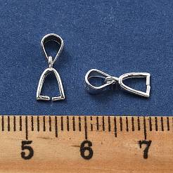 925スターリングシルバーペンダント  アイスピック＆ピンチベイル  スタンプ925個付き  銀  12mm  穴：4mm  ピン：0.7mm&nbsp;LS-STER-S002-77