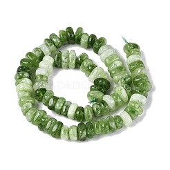 染色された天然水晶ビーズ連売り  ナゲット  ヒシビーズ  シーグリーン  6~13x6~13x3~6mm  穴：1~1.2mm  約80~86個/連  14.37~15.75インチ（36.5~40cm）&nbsp;G-N359-16A-06