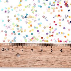輝くネイルアートの輝き  マニキュアスパンコール  キラキラネイルスパンコール  スター  ミックスカラー  2.5x2.5x0.3mm&nbsp;X-MRMJ-T017-04