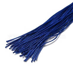 ポリエステルタッセルパーツ  学業卒業帽の装飾用  マリンブルー  460mm&nbsp;AJEW-WH0312-80