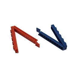バッグシーリングクリップ  プラスチック製キッチンフードスナック収納クリップ  ミックスカラー  120x18x17.5mm  4個/セット&nbsp;AJEW-WH0258-160