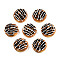 Resin Decoden Cabochons, Bread, Camel, 20x19x9mm