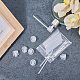 プラスチックポンプ  透明  58mm  チューブ：49.5x2.5mm  ヘッド：13x12.5mm  20 個/バオックス&nbsp;TOOL-PH0016-84-WH-6