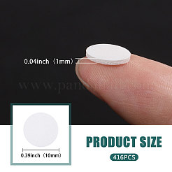 樹脂キャンドル芯両面接着剤  DIYキャンドル作りに  ホワイト  1x0.1cm  416個/セット&nbsp;DIY-BC0015-79A