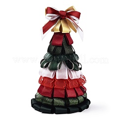9ヤード 3スタイル クリスマステーマ ポリエステル&ポリコットン リボン セット  ちょう結び作り用  ギフト包装  ミックスカラー  7/8~1インチ（23~26mm）  3ヤード/スタイル&nbsp;SRIB-A015-01A-07