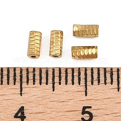 304ステンレスチューブビーズ  イオンプレーティング（ip）  ゴールドカラー  4x2mm  穴：0.5~1mm&nbsp;SA-CBA098D-08A-G