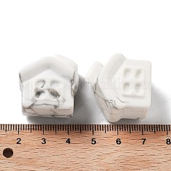 天然ハウライト彫刻家の置物  自宅オフィスデスクトップ風水装飾  26x24x18~18.5mm&nbsp;DJEW-P015-01G-1