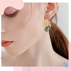 60個入り 12色 UVメッキ 虹色 アクリルビーズ  多面カット  ラウンド  ミックスカラー  15.5mm  穴：2.5mm  5個/カラー&nbsp;PACR-PA0001-11