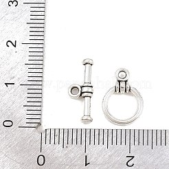 合金マンテル  リング形状  アンティークシルバー  13.5x9.5x3mm  穴：1.5mm&nbsp;FIND-D041-09AS-02
