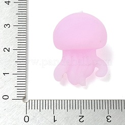 動物をモチーフにしたシリコンビーズ  焦点ビーズ  タコ  27x20.5x18mm  穴：2.7mm&nbsp;SIL-E013-03S