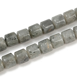 天然石ラブラドライトビーズ連売り  コラム  9.5~10x10~10.5mm  穴：0.8~1mm  約40個/連  15.31~15.35''（38.9~39センチメートル）&nbsp;G-G275-D10-10x10mm