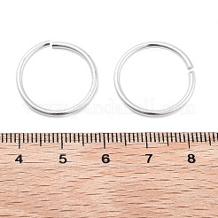 アルミオープン丸カン  丸く切ったのこぎり  銀  20x1.5mm  15ゲージ  内径：16.5mm&nbsp;FIND-G086-01C-S