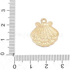 プラスチック模造真珠付き合金エナメルペンダント  貝殻の形のチャーム  ライムグリーン  20.5x18x3mm  穴：1.8mm&nbsp;FIND-Z070-04G-02