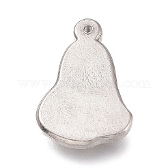 変色しにくい304ステンレススチールペンダント  聖母マリア  ステンレス鋼色  17.5x12x2.5mm  穴：0.8mm&nbsp;STAS-H113-04B-P
