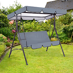 オックスフォード布製ブランコ用キャノピーカバー  サンシェード防水防塵カバー  グレー  1950x1250x1mm&nbsp;DIY-WH20081-094C