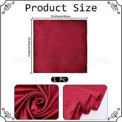 女性用シフォンスカーフ  レッド  830x855x0.5mm&nbsp;OHAR-WH20014-001B