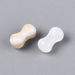 天然淡水シェルビーズ連売り  骨の形状  パパイヤホイップ  4~6x2.5~3.5mm  穴：0.5mm  約176~181個/連  14.96~15.55インチ（38~39.5cm）&nbsp;SHEL-N038-29A