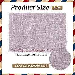 コットンテーブルランナー  リビングルームのダイニングテーブルクロス用  ロージーブラウン  1820x330x0.04mm&nbsp;DIY-WH20013-29D