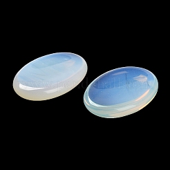 オパライト オーバル 心配石  不安治癒クリスタルサムストーン  34~35x24~25x6~7mm&nbsp;G-R487-01A