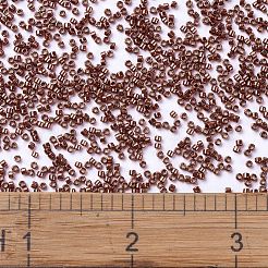 MIYUKIデリカビーズ  シリンダー  日本製シードビーズ  11/0  （db1842)デュラコート亜鉛メッキダークベリー  1.3x1.6mm  穴：0.8mm  約2000PCS /ボトル  10 G /ボトル&nbsp;SEED-JP0008-DB1842