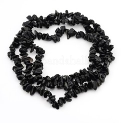 天然石オブシディアンビーズ連売り  染め  チップ  5~8mm  穴：1mm  約31~32インチ&nbsp;F005