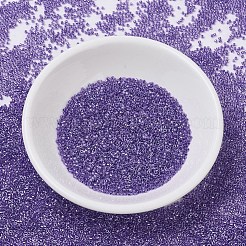 MIYUKIデリカビーズ  シリンダー  日本製シードビーズ  11/0  （db0906)スパークリングパープルライニングクリスタル  1.3x1.6mm  穴：0.8mm  約2000PCS /ボトル  10 G /ボトル&nbsp;SEED-JP0008-DB0906