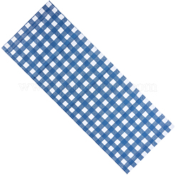 タータン柄チェア用ポリコットンクロス1枚  ビーチチェアクロス交換用品  プルシアンブルー  1180x435x2mm&nbsp;AJEW-GF0015-38A