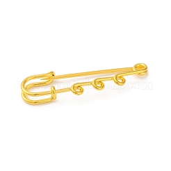 ループ3つ付き鉄製キルトピン  ミックスカラー  50x15mm&nbsp;KK-50.0x15.0-M